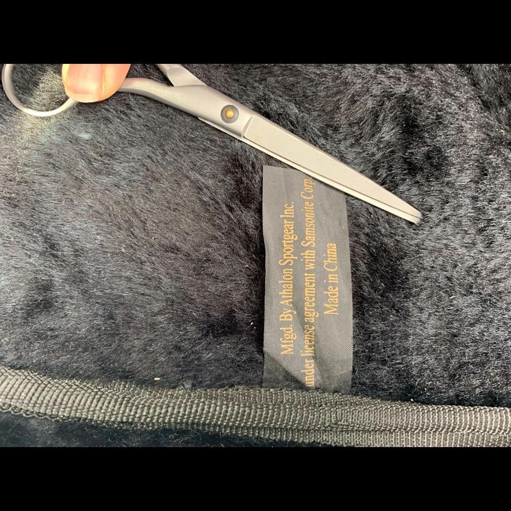 Samsonite 1910 Day Bag to Weekend Duffel Bag 14x12 - Picture 7 of 8